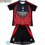 Maglia Set Completo Uomo Benfica Speciale 2024/2025 Nero Rosso Maglia Set Completo Uomo Benfica Speciale 2024/2025 Nero Rosso
