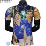 Maglia Giocatori Brasile Speciale 2026 Blu Nero Maglia Giocatori Brasile Speciale 2026 Blu Nero