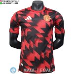Maglia Manchester United Speciale Giocatori 2025/2026 Rosso Nero Maglia Manchester United Speciale Giocatori 2025/2026 Rosso Nero