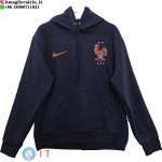 Felpa con Cappuccio Francia 2026 Blu Navy Felpa con Cappuccio Francia 2026 Blu Navy