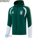 Giacca A Vento Italia 2026 Verde Bianco Giacca A Vento Italia 2026 Verde Bianco