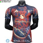 Maglia Manchester United Speciale Giocatori 2025/2026 Rosso Blu Maglia Manchester United Speciale Giocatori 2025/2026 Rosso Blu