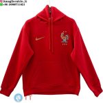 Felpa con Cappuccio Francia 2026 Rosso Felpa con Cappuccio Francia 2026 Rosso