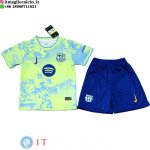 Maglia Bambino Barcellona Speciale 2025/2026 Verde Blu Maglia Bambino Barcellona Speciale 2025/2026 Verde Blu