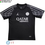 Thailandia Maglia Paris Saint Germain Speciale 2025/2026 Nero Bianco Thailandia Maglia Paris Saint Germain Speciale 2025/2026 Nero Bianco