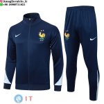Giacca Full Zip e Pantaloni Allenamento Francia 2026 Blu Navy Giacca Full Zip e Pantaloni Allenamento Francia 2026 Blu Navy